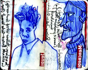 agenda dessiné : 22 et 21 janvier 2015