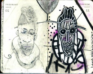 agenda dessiné : 23 et 22 octobre 2014