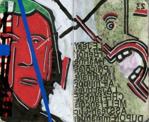 agenda dessiné : 24 et 23 avril 2017