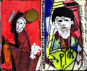 agenda dessiné : 24 et 23 décembre 2014