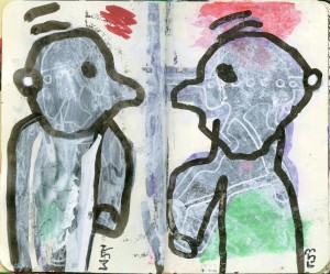 agenda dessiné : 24 et 23 octobre 2017