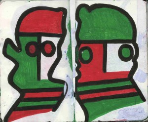 agenda dessiné : 25 et 24 août 2017