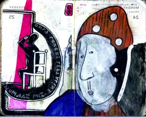 agenda dessiné : 25 et 24 février 2014