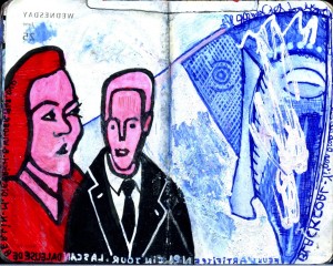 agenda dessiné : 25 et 24 juin 2014