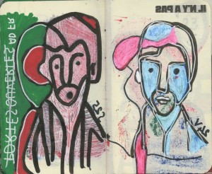 agenda dessiné : 25 et 24 novembre 2017