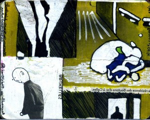 agenda dessiné : 26 et 25 avril 2014