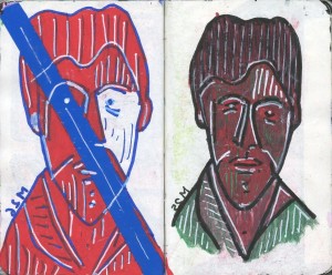 agenda dessiné : 26 et 25 avril 2017