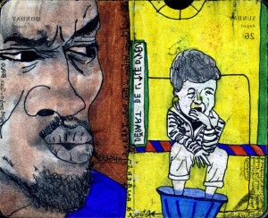 agenda dessiné : 27 et 26 août 2012