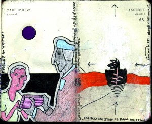 agenda dessiné : 27 et 26 février 2013