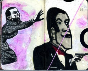 agenda dessiné : 27 et 26 juillet 2014