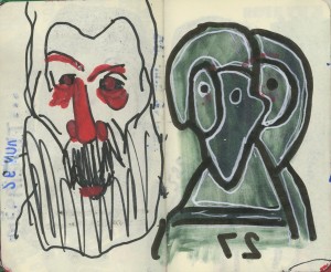 agenda dessiné : 27 et 26 novembre 2017