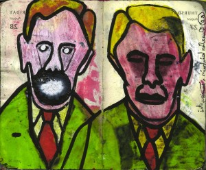 agenda dessiné : 28 et 25 août 2015