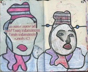 agenda dessiné : 28 et 27 juin 2017