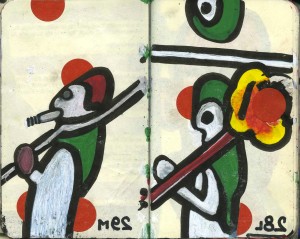 agenda dessiné : 29 et 28 août 2017