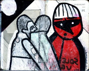 agenda dessiné : 29 et 28 juin 2014