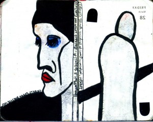 agenda dessiné : 29 et 28 mars 2014