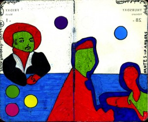 agenda dessiné : 1 mars et 28 février 2013