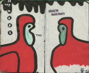 agenda dessiné : 1 mars et 28 février 2017