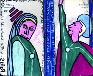 agenda dessiné : 30 et 29 décembre 2013