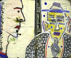 agenda dessiné : 4 et 3 août 2015