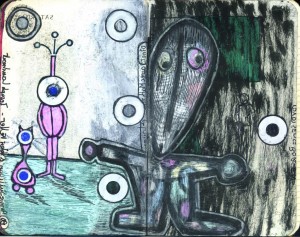 agenda dessiné : 4 et 3 janvier 2014