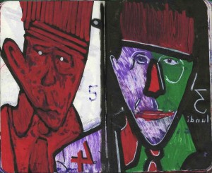 agenda dessiné : 4 et 3 juillet 2017