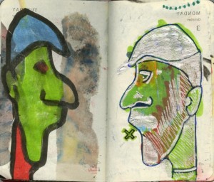 agenda dessiné : 4 et 3 octobre 2016