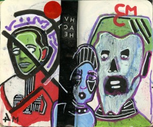 agenda dessiné : 4 et 3 octobre 2017