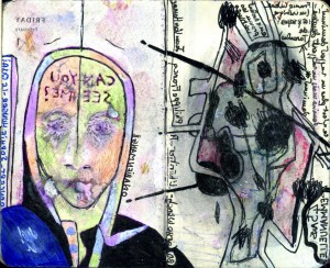 agenda dessiné : 1 février et 31 janvier 2013