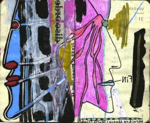 agenda dessiné : 31 janvier et 1 février 2016