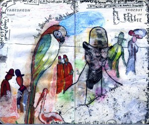 agenda dessiné : 1 août et 31 juillet 2012