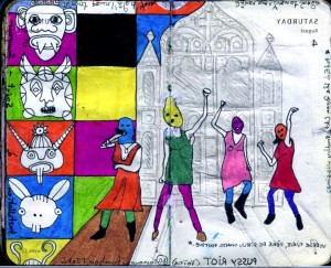 agenda dessiné : 5 et 4 août 2012