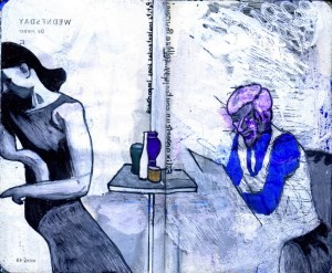 agenda dessiné : 5 et 4 décembre 2012