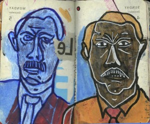 agenda dessiné : 5 et 4 décembre 2016