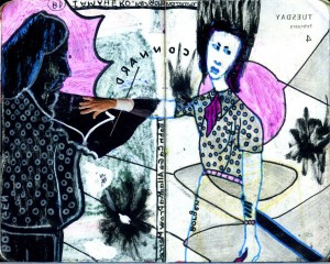 agenda dessiné : 5 et 4 février 2014