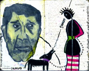 agenda dessiné : 5 et 4 mars 2014