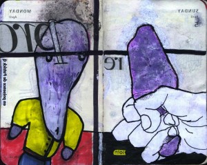 agenda dessiné : 6 et 5 avril 2015