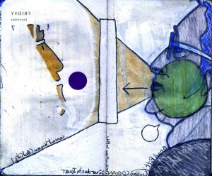 agenda dessiné : 7 et 6 décembre 2012