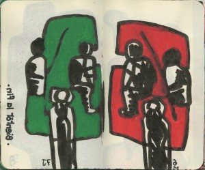 agenda dessiné : 7 et 6 décembre 2017