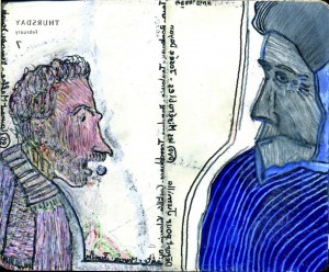 agenda dessiné : 7 et 6 février 2013