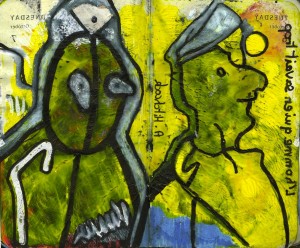 agenda dessiné : 7 et 6 octobre 2015