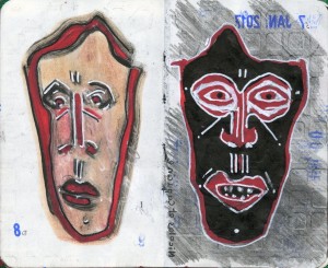 agenda dessiné : 8 et 7 janvier 2017