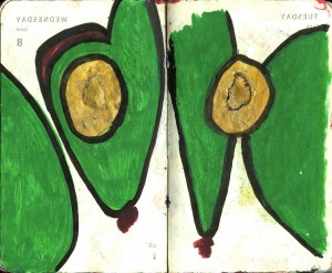 agenda dessiné : 8 et 7 juin 2016