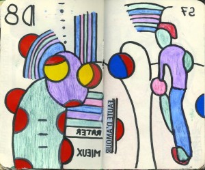 agenda dessiné : 8 et 7 octobre 2017