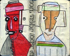 agenda dessiné : 9 et 8 juin 2015