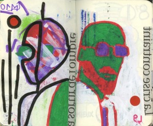 agenda dessiné : 10 et 9 octobre 2017