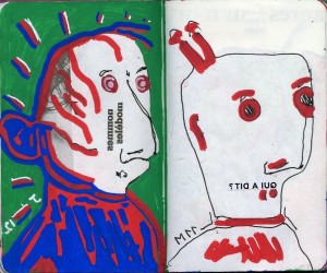 agenda dessiné : 12 et 11 avril 2018