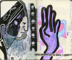 agenda dessiné : 15 et 14 octobre 2018