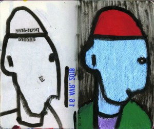 agenda dessiné : 16 et 15 avril 2018