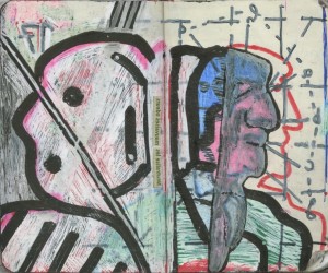 agenda dessiné : 17 et 16 juillet 2018